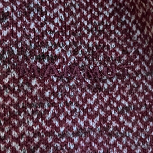 Mammut Kachemak Fleece Zip-Up Hoodie in Merlot, Size L - Picture 4 of 5